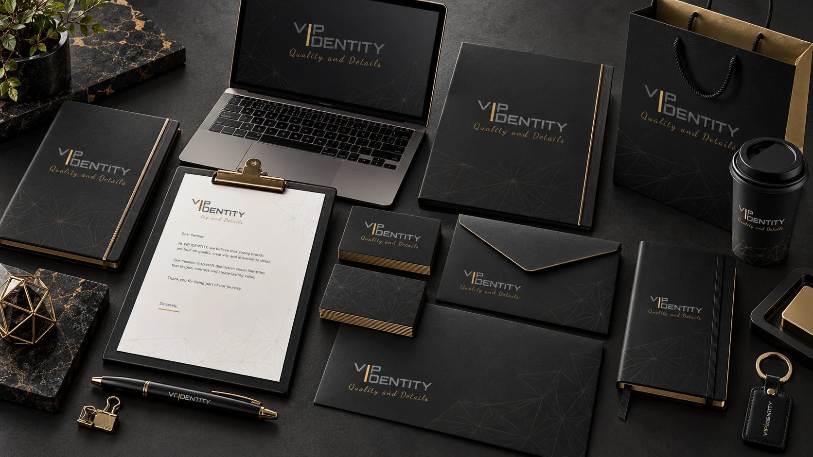 VIP IDENTITY — Brand suite