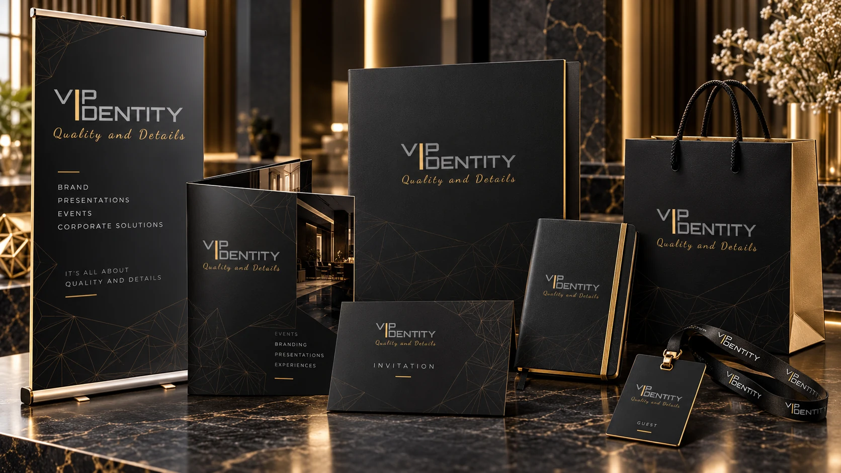 VIP IDENTITY — Events and exhibitions