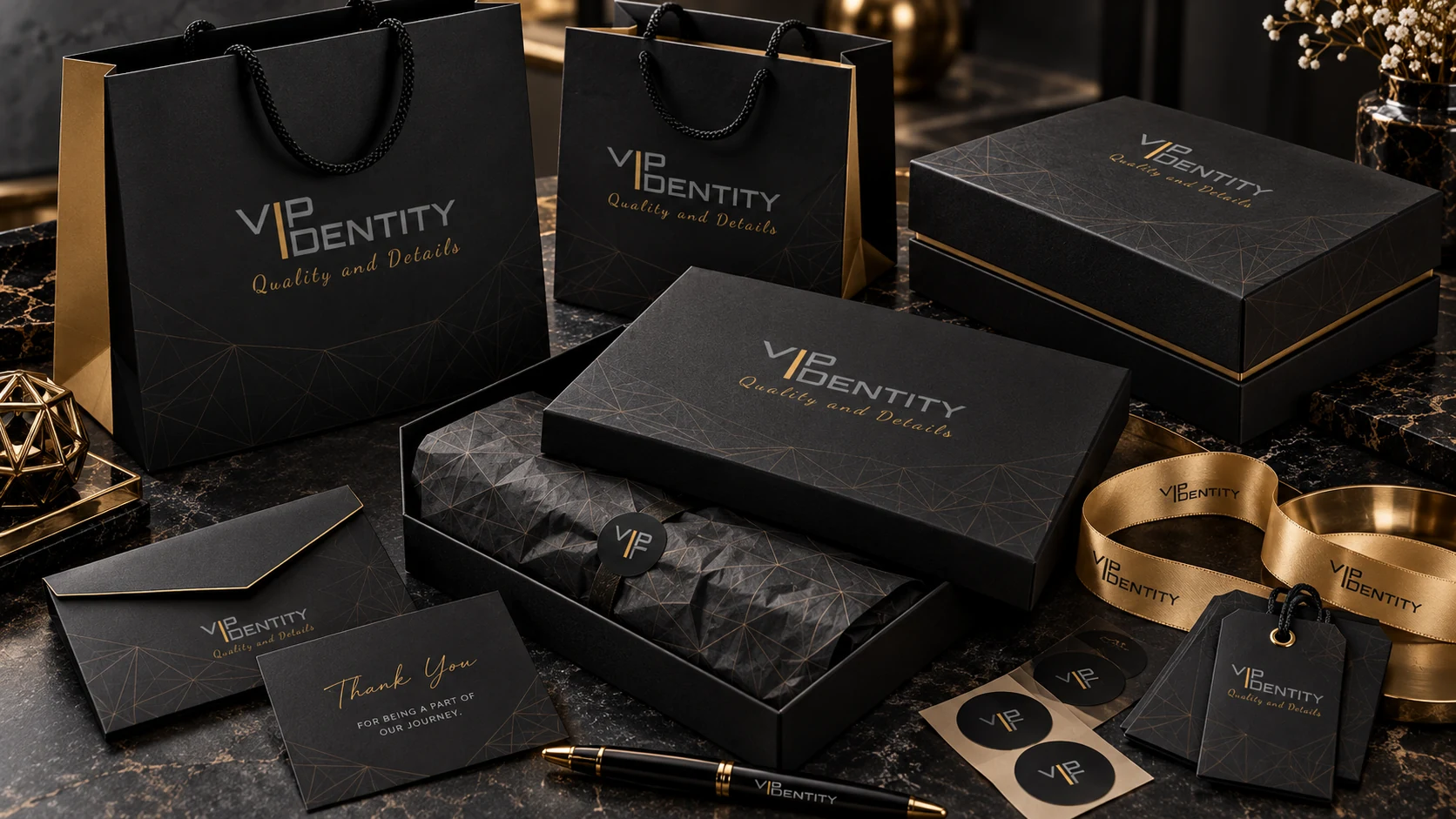 VIP IDENTITY — Gift packaging