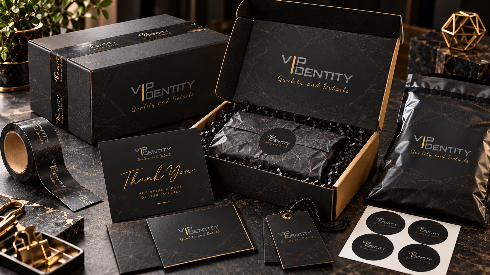 VIP IDENTITY — Product packaging
